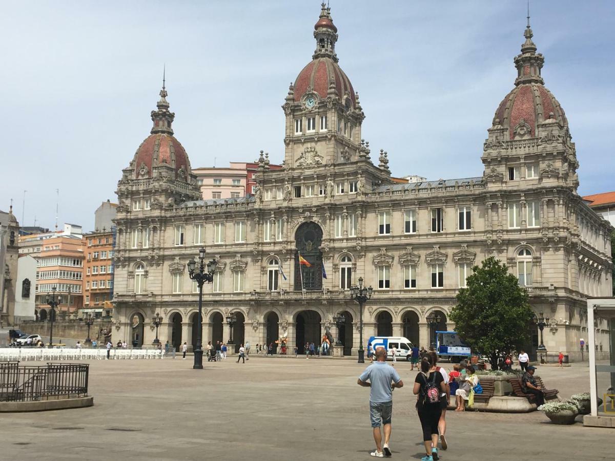Precioso Apartamento Nuevo En El Centro De A Coruna! Eksteriør billede